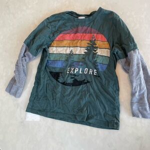 Hanna Andersson long Sleeve tshirt 8y